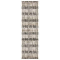 3' X 5' Beige And Black Geometric Area Rug