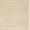 5' X 8' Ivory And Gray Striped Hand Tufted Area Rug