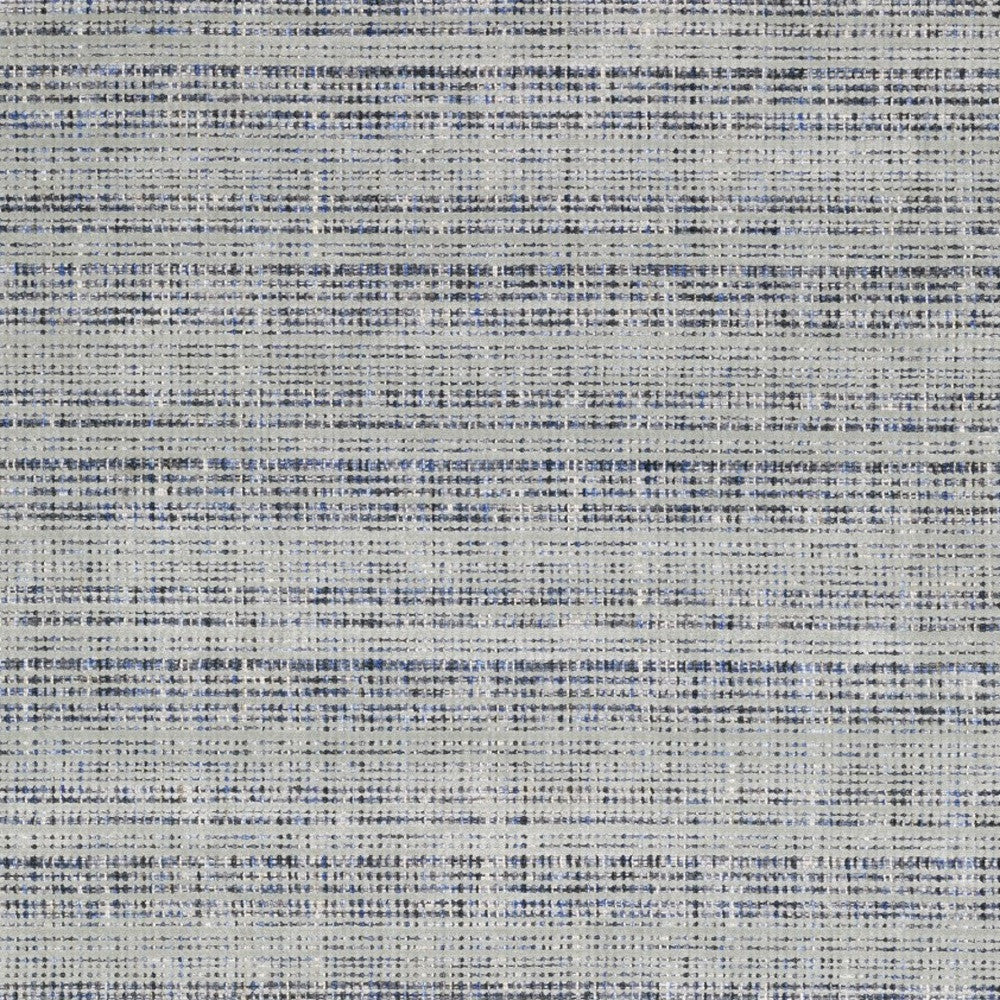 5' X 8' Ivory And Gray Striped Hand Tufted Area Rug