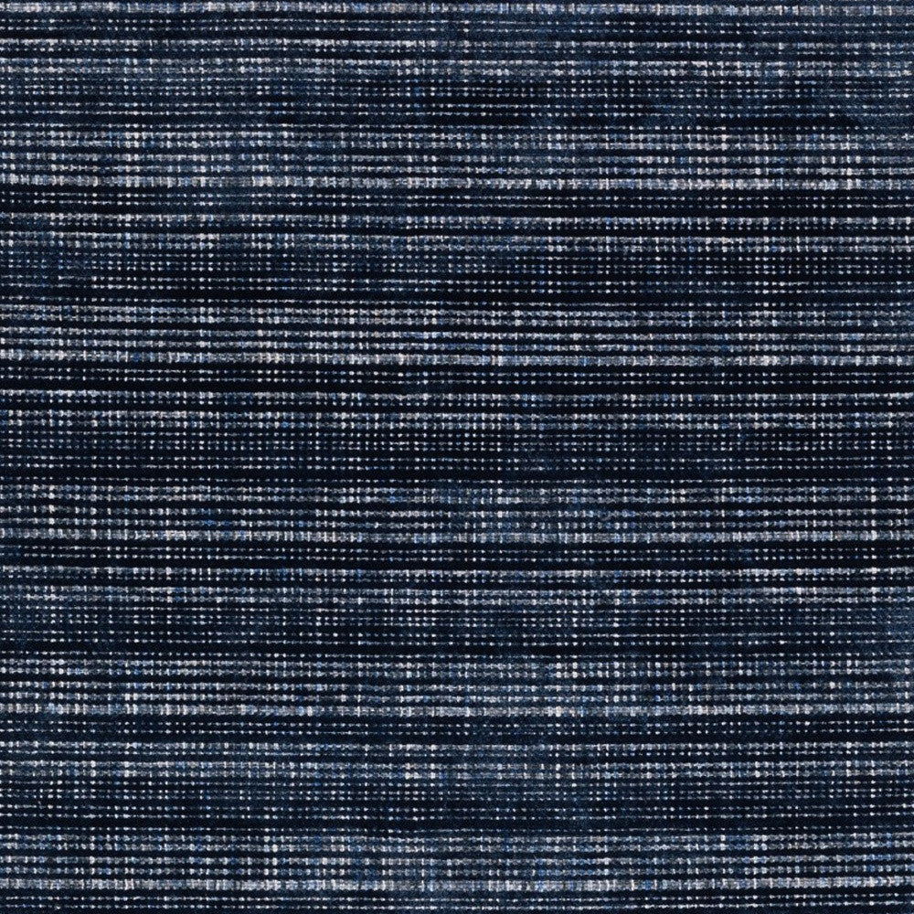 5' X 8' Ivory And Gray Striped Hand Tufted Area Rug