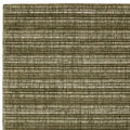 5' X 8' Ivory And Gray Striped Hand Tufted Area Rug