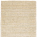 5' X 8' Ivory And Gray Striped Hand Tufted Area Rug