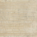 5' X 8' Ivory And Gray Striped Hand Tufted Area Rug