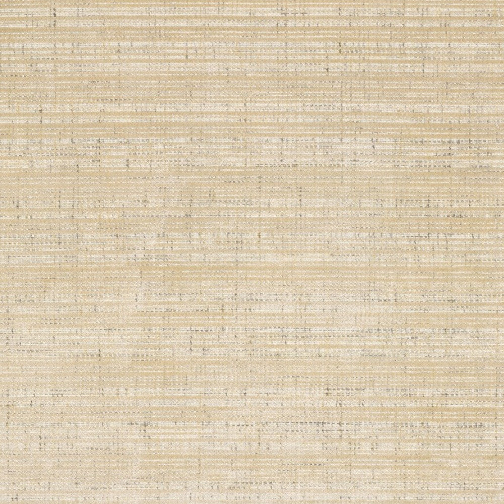 5' X 8' Ivory And Gray Striped Hand Tufted Area Rug