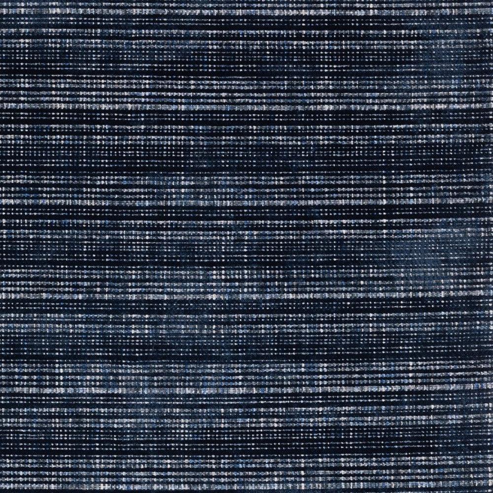 5' X 8' Ivory And Gray Striped Hand Tufted Area Rug
