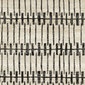 3' X 5' Beige And Black Geometric Area Rug