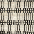 3' X 5' Beige And Black Geometric Area Rug