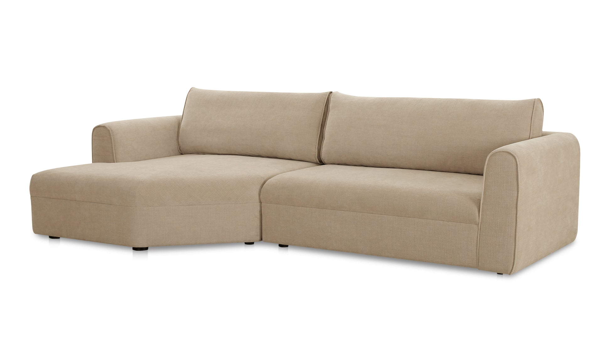 Madrid Sectional Cool Beige Sofa