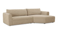 Madrid Sectional Cool Beige Sofa