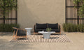 Kuna Outdoor Lounge Chair - Elegant Teak and Lounge Comfort