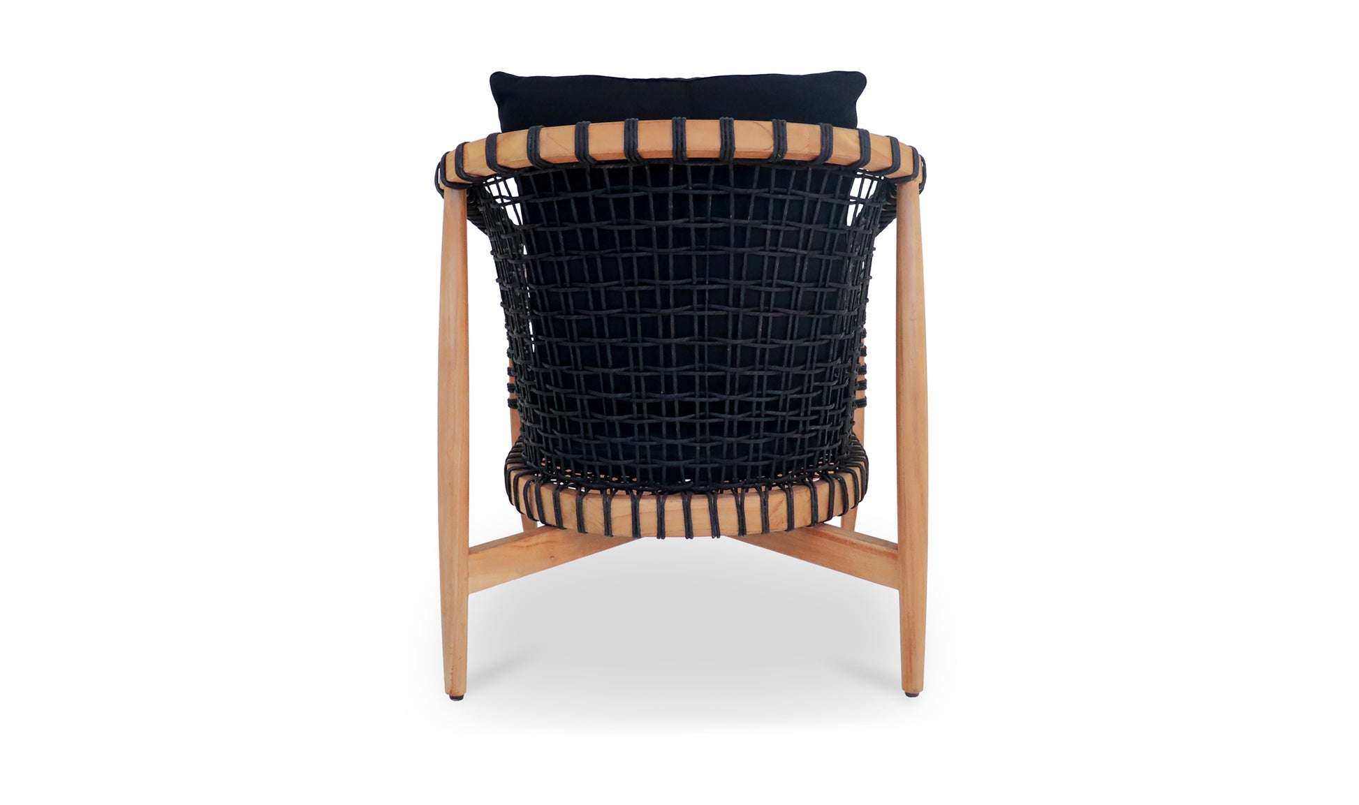 Kuna Outdoor Lounge Chair - Elegant Teak and Lounge Comfort