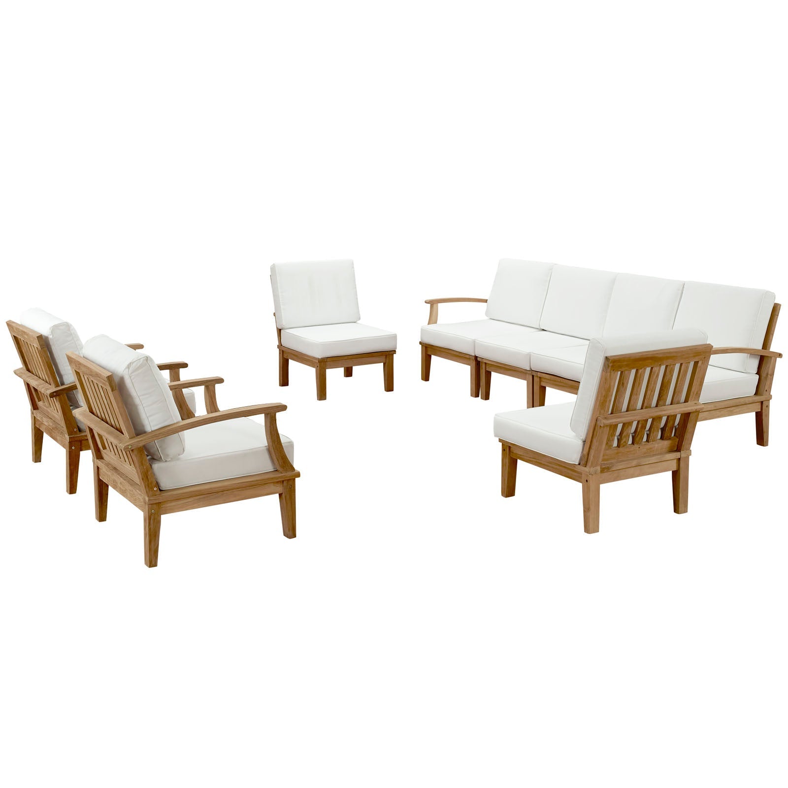 Marina Outdoor Teak Patio Set