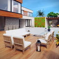 Marina Outdoor Teak Patio Set