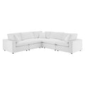 5 Piece Velvet Sectional Sofa