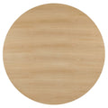 Modern Oak Round Dining Table