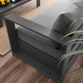 Stylish Tahoe 2-Piece Powder-Coated Aluminum Outdoor Set