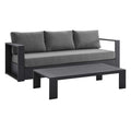 Stylish Tahoe 2-Piece Powder-Coated Aluminum Outdoor Set