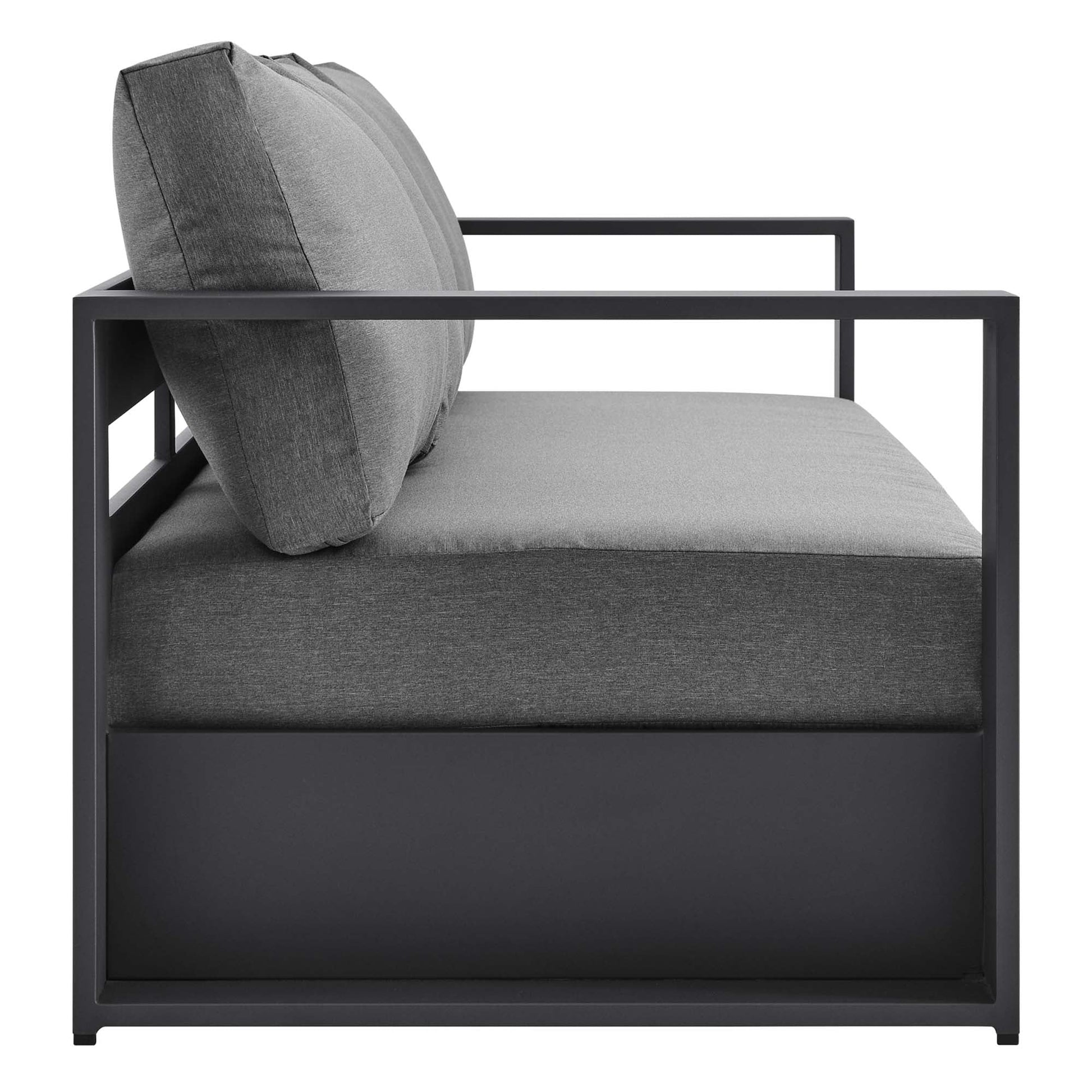Stylish Tahoe 2-Piece Powder-Coated Aluminum Outdoor Set