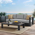 Stylish Tahoe 2-Piece Powder-Coated Aluminum Outdoor Set