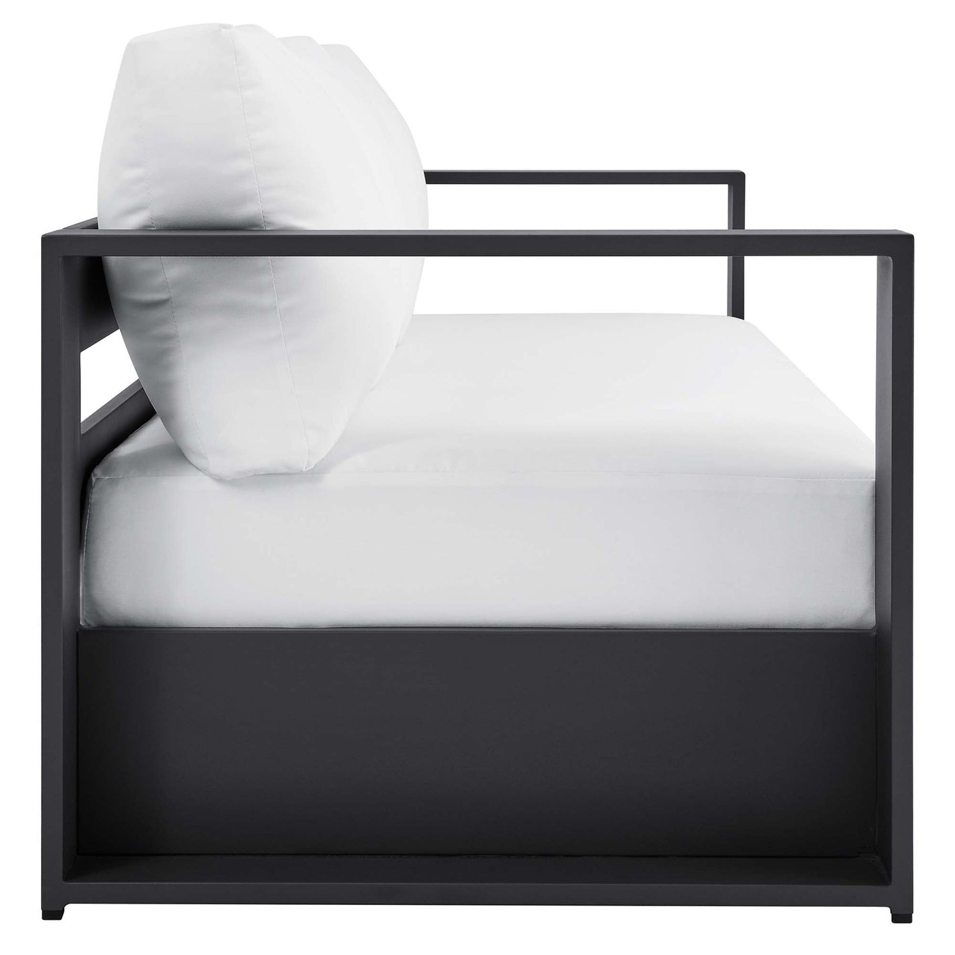 Stylish Tahoe 2-Piece Powder-Coated Aluminum Outdoor Set
