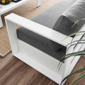 Stylish Tahoe 2-Piece Powder-Coated Aluminum Outdoor Set