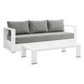Stylish Tahoe 2-Piece Powder-Coated Aluminum Outdoor Set