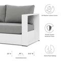 Stylish Tahoe 2-Piece Powder-Coated Aluminum Outdoor Set