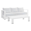 Stylish Tahoe 2-Piece Powder-Coated Aluminum Outdoor Set