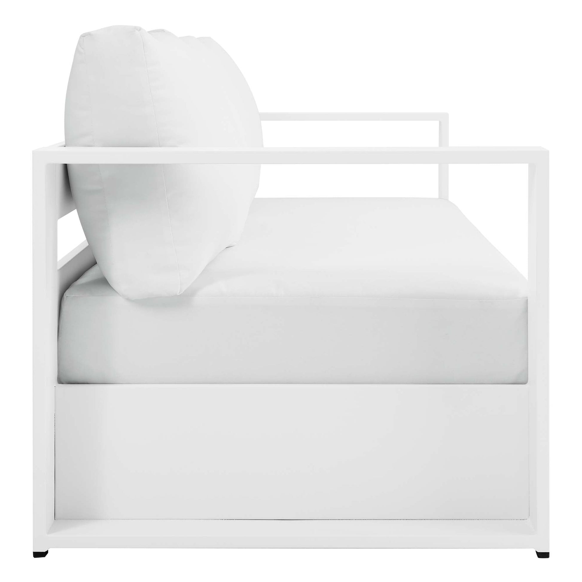 Stylish Tahoe 2-Piece Powder-Coated Aluminum Outdoor Set