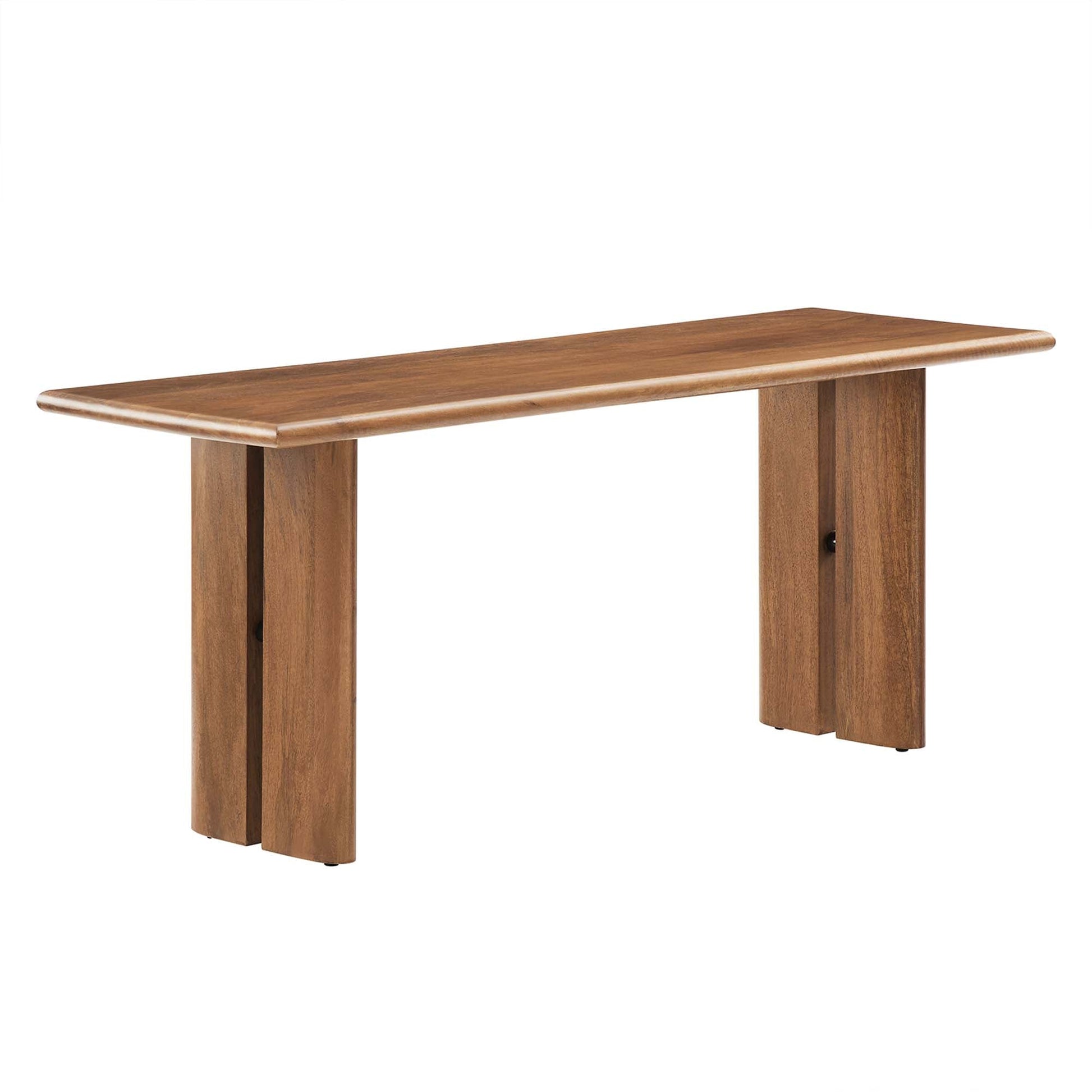 Amistad 46" Wood Bench Oak