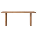 Amistad 46" Wood Bench Oak