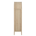 Nolan 74" Tall Arched Storage Display Cabinet