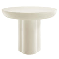 Round Concrete Dining Table