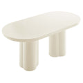 Caspian 72" Oval Concrete Dining Table