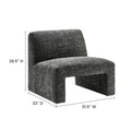 Modern Chenille Accent Chair