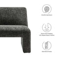 Modern Chenille Accent Chair