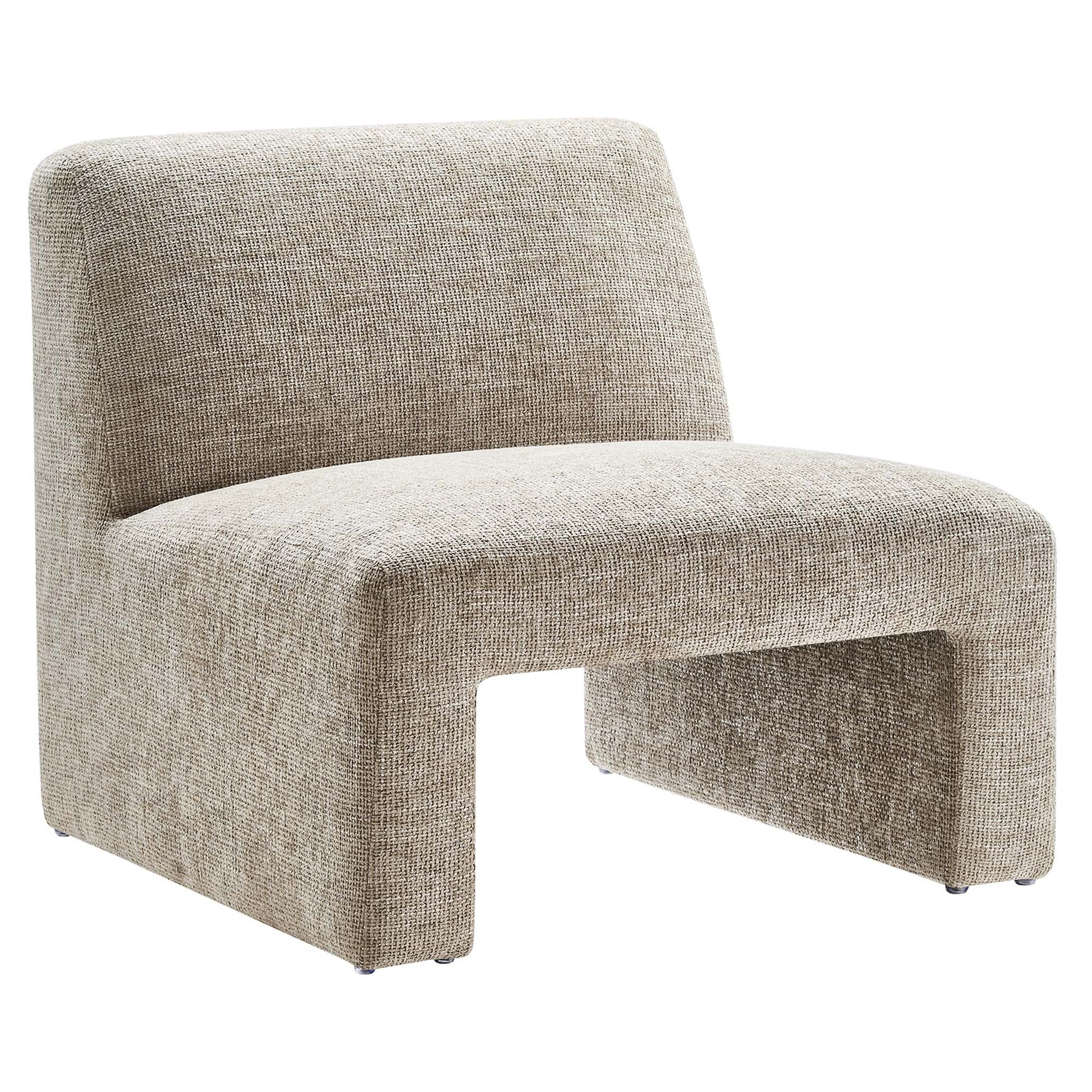 Modern Chenille Accent Chair
