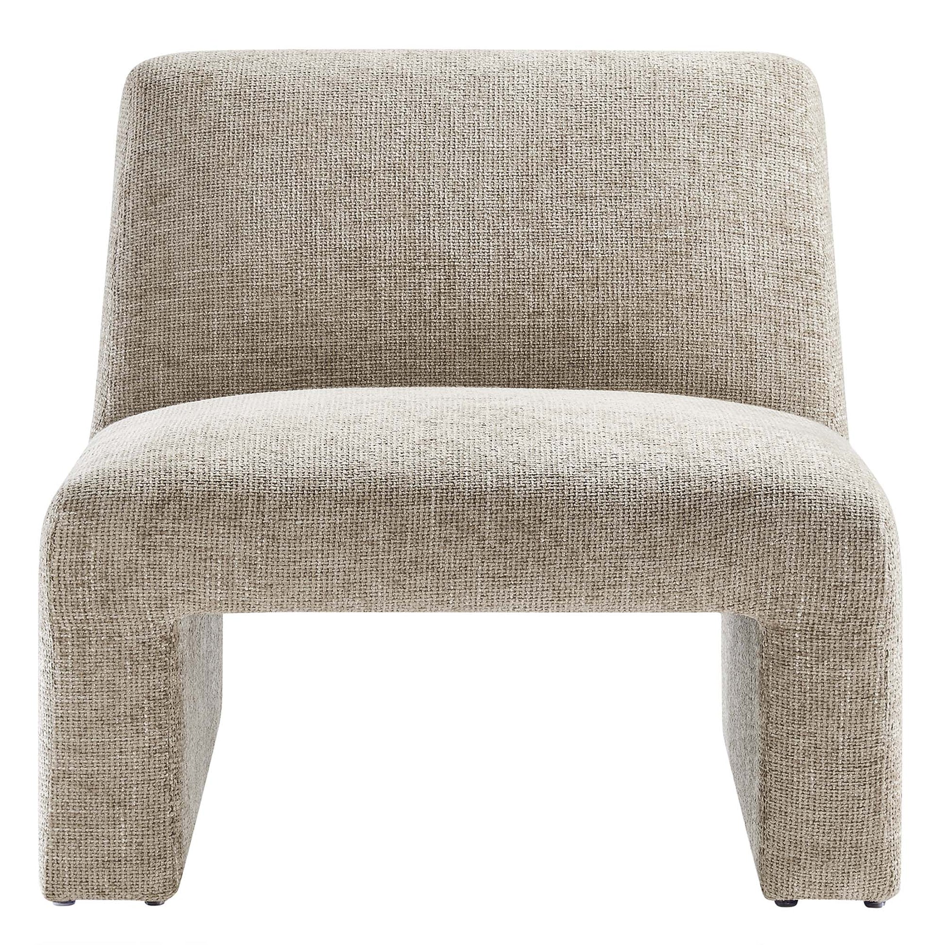 Modern Chenille Accent Chair