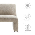 Modern Chenille Accent Chair