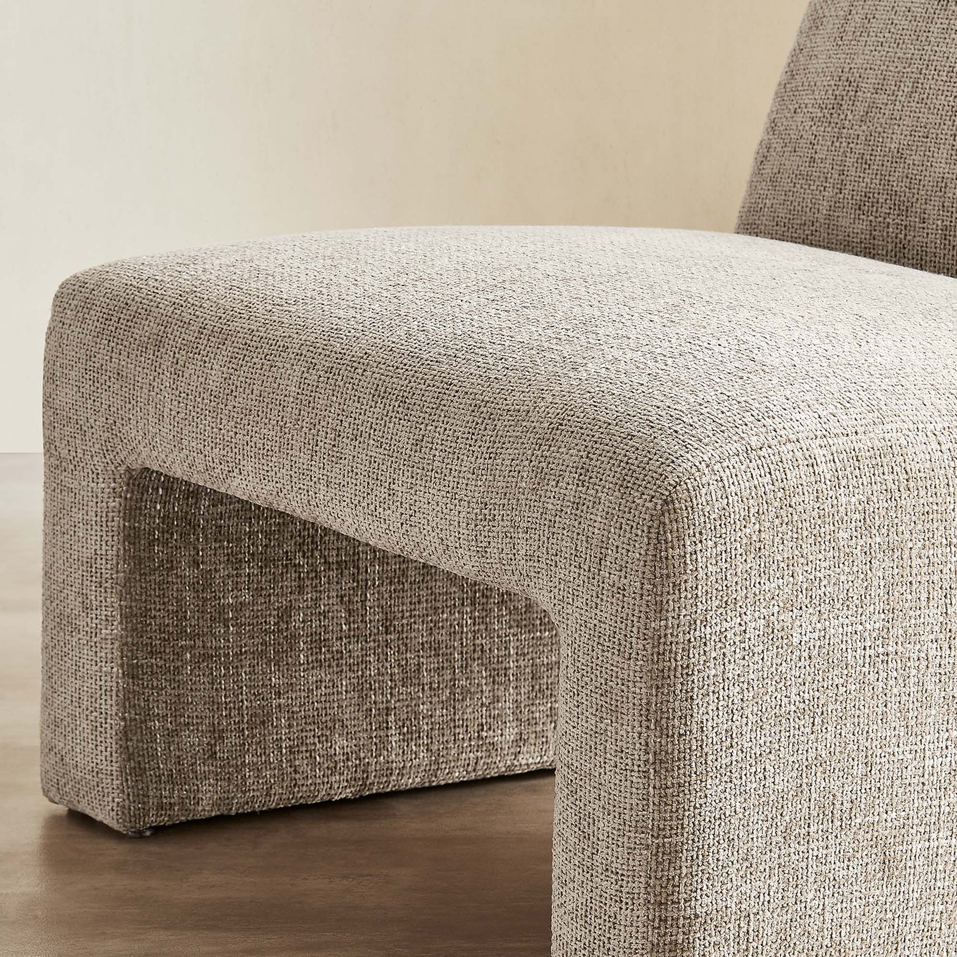 Modern Chenille Accent Chair