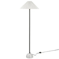 Marble Dome Floor Lamp Black