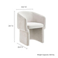 Verity Chenille Dining Armchair