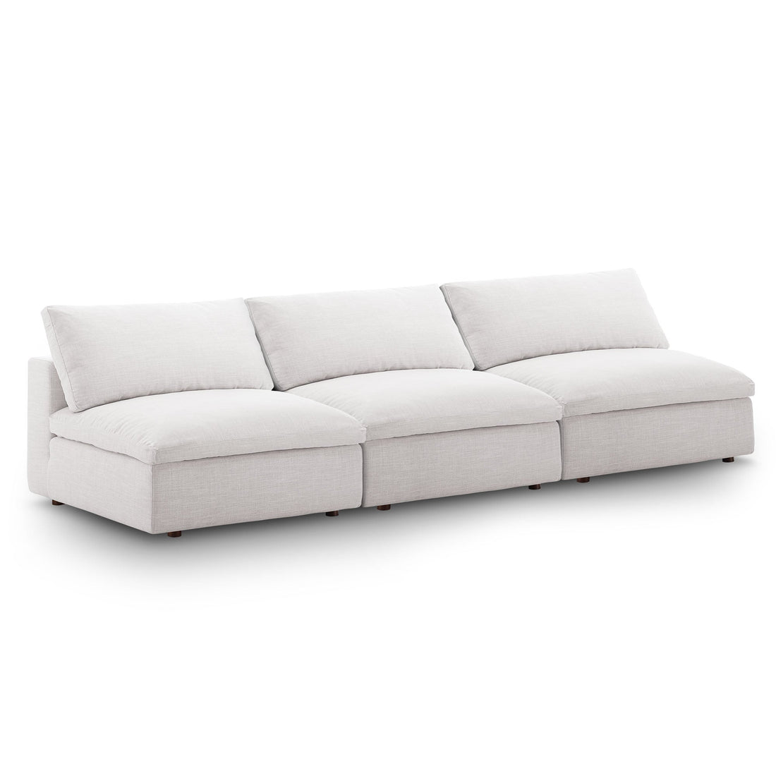 Down Filled Overstuffed Sectional Sofa