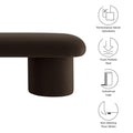 Orla Chenille Upholstered Bench