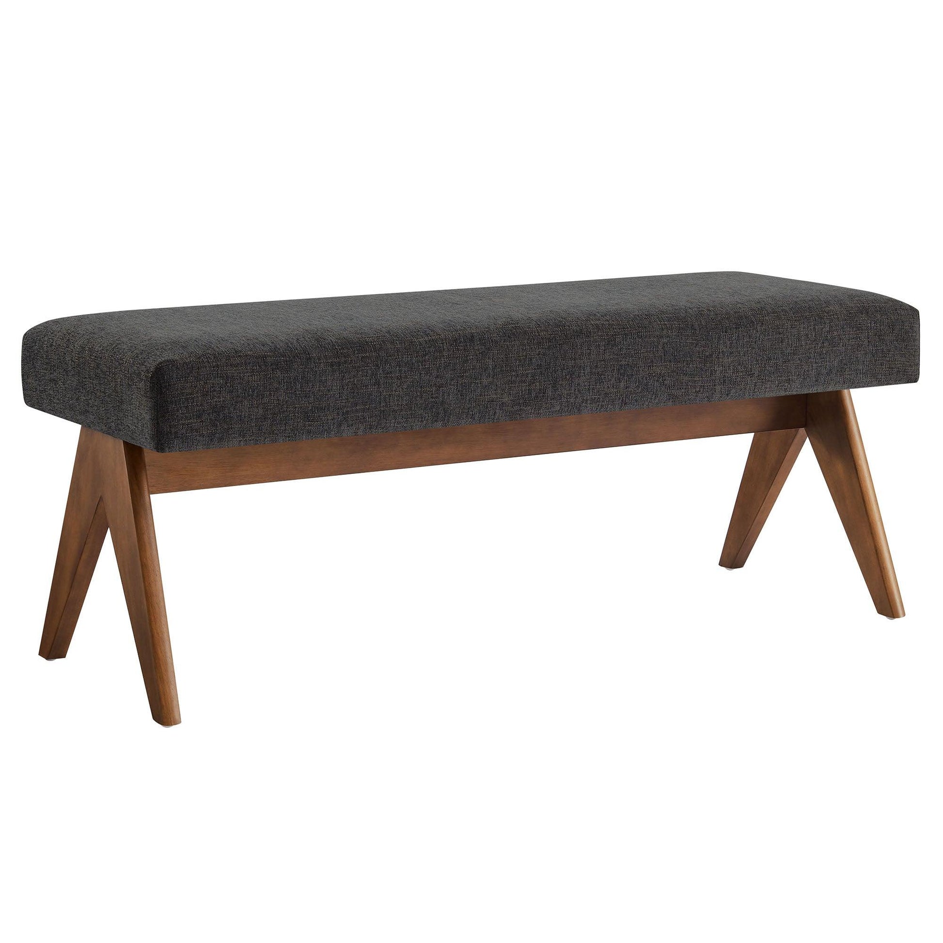 Lyra Boucle Upholstered Bench