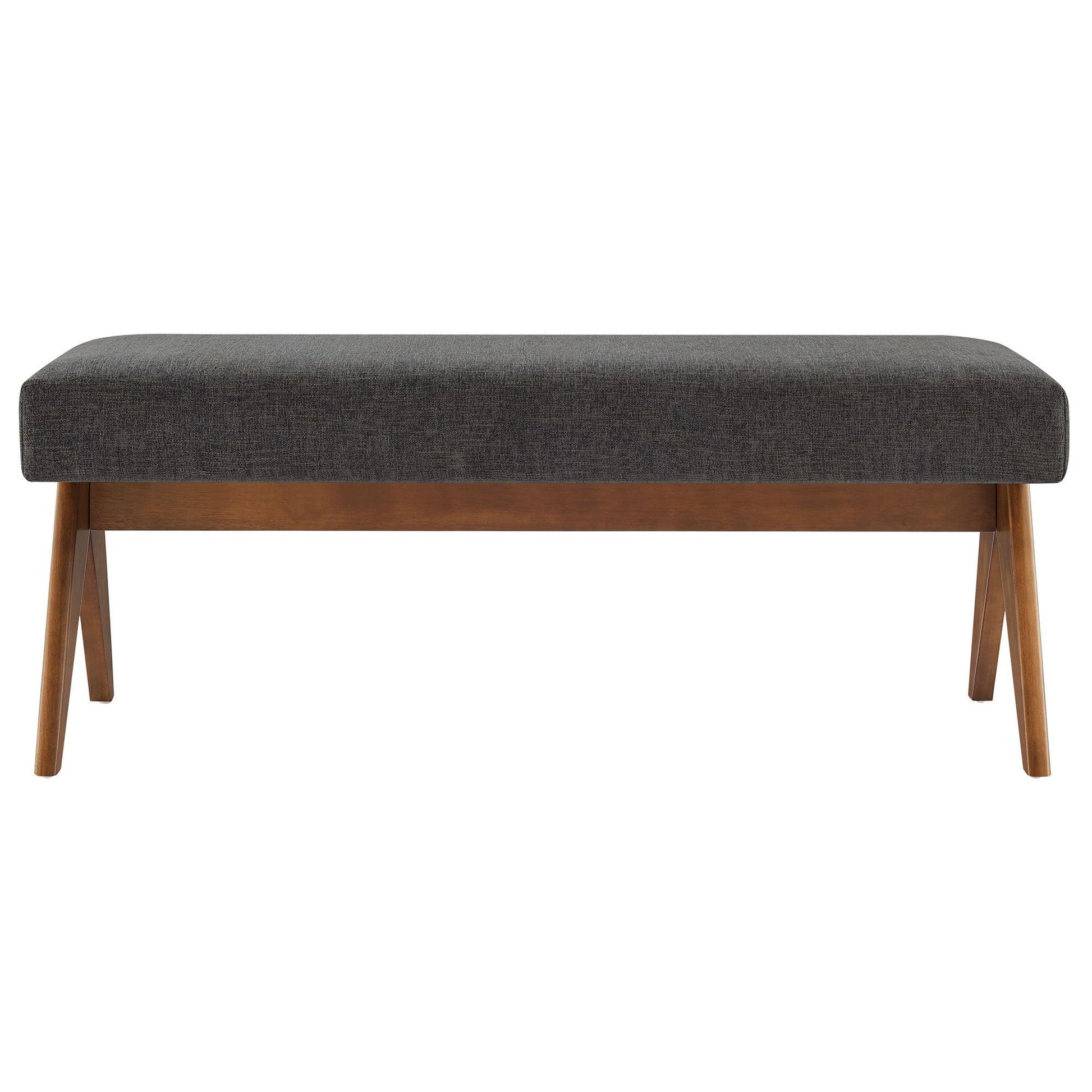 Lyra Boucle Upholstered Bench