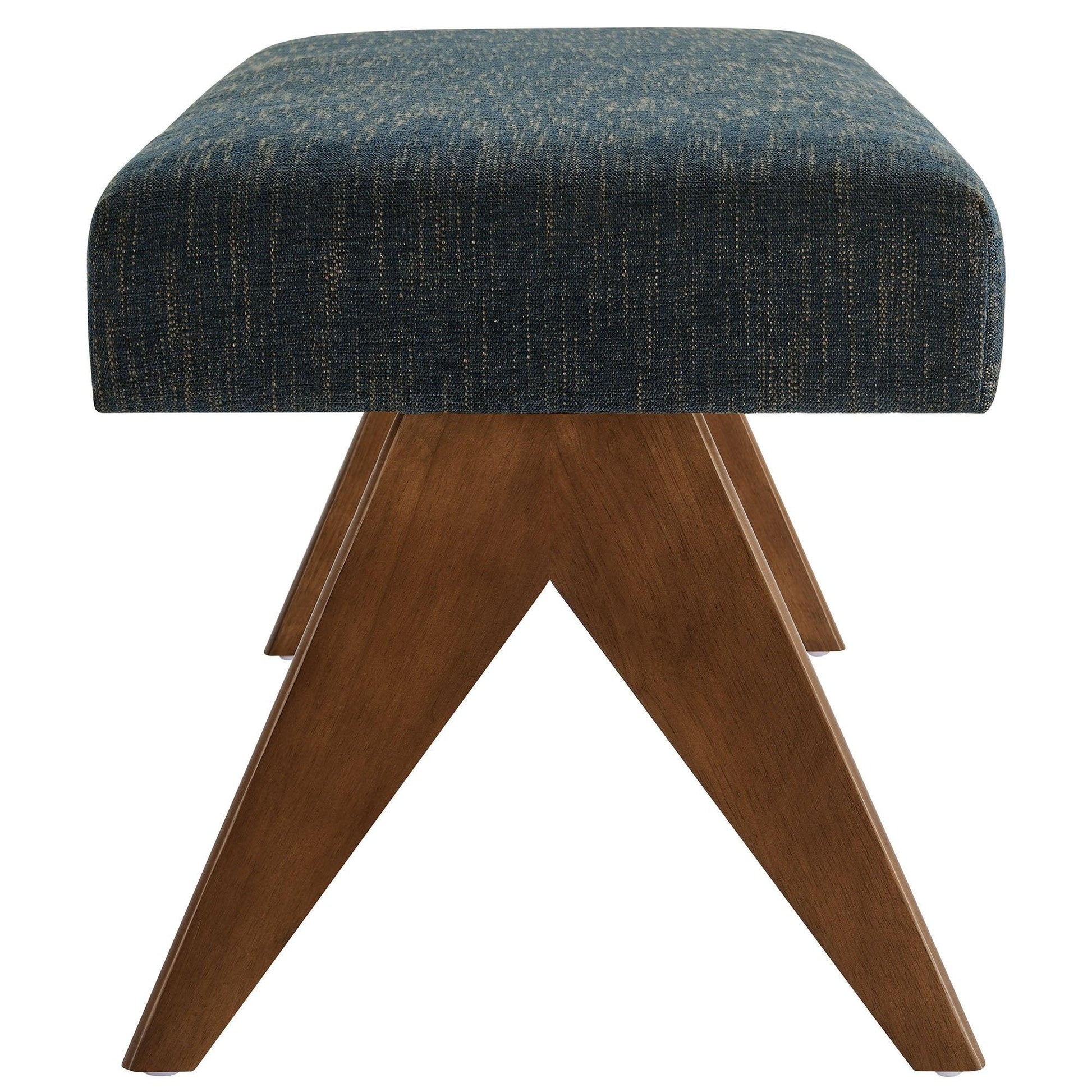 Lyra Boucle Upholstered Bench