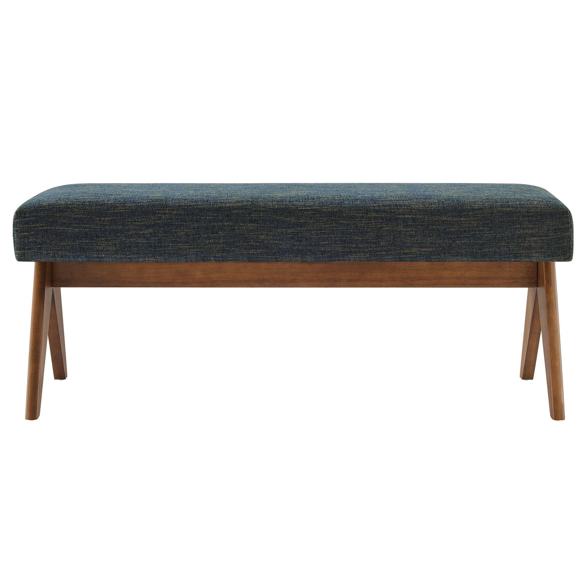 Lyra Boucle Upholstered Bench