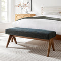 Lyra Boucle Upholstered Bench