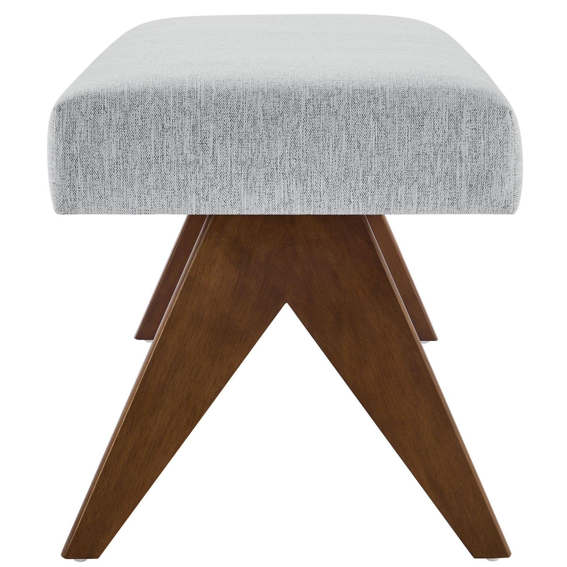 Lyra Boucle Upholstered Bench